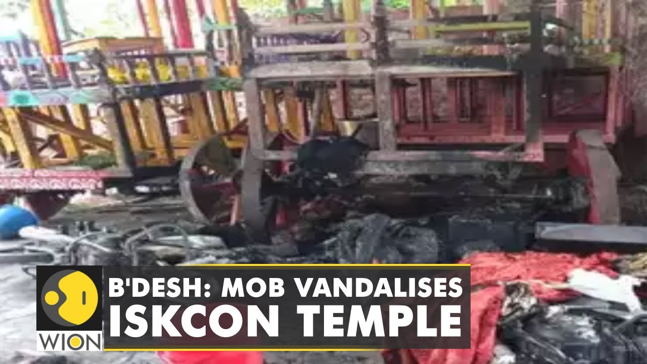Mob Attacks Vandalises Iskcon Temple In Bangladesh s Noakhali 16 