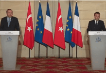 Emmanuel Macron Déclaration conjointe avec Recep Tayyip Erdoğan, 5 Janvier 2018