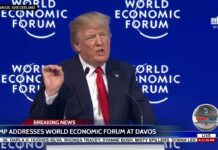 President Donald Trump Davos Speech, 26 January 2018