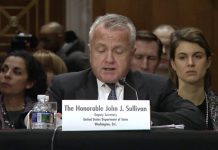 Deputy Secretary Sullivan on South Asia Strategy on Afghanistan, 6 January 2018