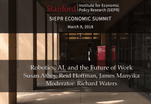 Robotics, AI, and the Future of Work, 19 March 2018