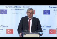 EU-Turkey Leaders’ Meeting: Statement Jean-Claude Juncker, 26 March 2018
