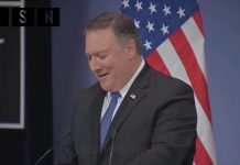 Mike Pompeo Takes Tough Questions from Press at NATO HQ, 27 April 2018