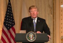 President Trump Hosts a Joint Press Conference with the Prime Minister of Japan, 18 April 2018