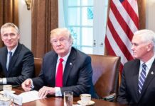 Statements made by the President of the United States , Donald Trump and NATO Secretary General Jens Stoltenberg at their meeting at the White House,17 May 2018