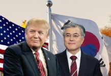 ROK president in Washington, 24 May 2018