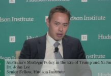 Australia’s Strategic Policy in the Era of Trump and Xi Jinping, 27 April 2018