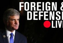 Rep. Michael McCaul (R-TX): US competition with China, Russia, North Korea, and Iran,18 July 2018