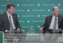 Commerce Secretary Wilbur Ross and Congressman Lamar Smith on the New Era in Space 2, 24 July 2018