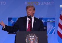Trump Holds a Press Conference at NAT0, 12 July 2018