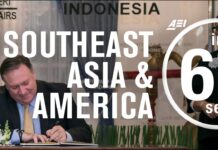Southeast Asia: an American Strategy, 30 August 2018