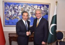 Chinese Foreign Minister in Pakistan for Three-day Visit, 8 September 2018