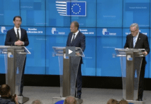 Press Conference, European Council, 13-14 December 2018