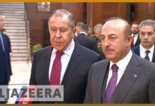 Russia, Turkey to Coordinate on Syria: Foreign Ministers, 29 December 2018