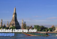 Thailand Clean-up River Campaign, 21 December 2018