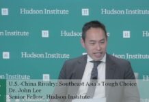 U.S.-China Rivalry: Southeast Asia’s Tough Choice, 19 November 2018