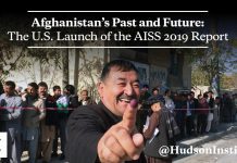 Afghanistan’s Past and Future: The U.S. Launch of the AISS 2019 Report, 16 January 2020