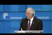 EU, Extracts from the Press Conference by HRVP Josep Borrell on the SItuation in Libya, 20 January 2020
