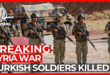 Syrian Government Shelling Kills Four Turkish Soldiers in Idlib, 3 February 2020