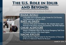 The U.S. Role in Idlib and Beyond: Perspectives from Syria, 13 March 2020