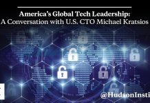 America’s Global Tech Leadership: A Conversation with U.S. CTO Michael Kratsios, 20 February 2020