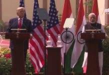 President Trump Delivers a Joint Press Statement with the Prime Minister of the Republic of India, 25 February 2020