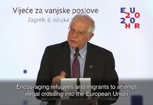 EU Extraordinary Foreign Affairs Council in Zagreb: Press Conference, 6 March 2020