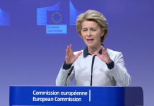 Ursula von der Leyen and Executive Vice-Presidents Margrethe Vestager and Valdis Dombrovskis Present the Economic response to the Coronavirus Crisis, 13 March 2020