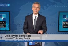 NATO Secretary General, Press Conference at Defence Ministers Meeting, 15 April 2020