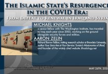 The Islamic State’s Resurgence in the COVID Era: From Defeat to Renewal in Iraq and Syria, 27 May 2020