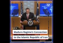Maduro Regime’s Connection to the Islamic Republic of Iran, 30 April 2020