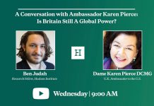 A Conversation with Ambassador Karen Pierce: Is Britain still a Global Power?29 April 2020