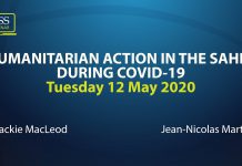 Humanitarian Action in the Sahel during COVID 19, 21 May 2020