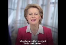 President von der Leyen Addressing the UN, on Financing for Development in the Era of Covid-19 and beyond, 29 May 2020