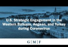 U.S. Strategic Engagement in the Western Balkans, Aegean, and Turkey during Coronavirus, 27 May 2020