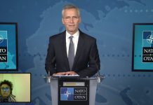 NATO Secretary General Jens Stoltenberg Following the Meetings of NATO Defence Ministers by Teleconference, 18 June 2020
