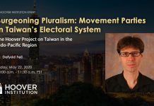 Movement Parties in Taiwan’s Electoral System, 2 June 2020