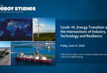 Covid-19, Energy Transition and the Intersections of Industry, Technology and Resilience, 12 June 2020