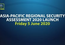 Asia-Pacific Regional Security Assessment 2020 Launch, 10 June 2020