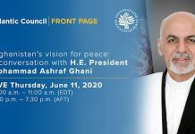 Afghanistan’s Vision for Peace: A Conversation with H.E. President Mohammad Ashraf Ghani, 11 June 2020