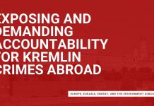 Exposing and Demanding Accountability for Kremlin Crimes Abroad, 7 July 2020