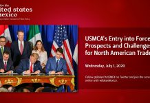 USMCA’s Entry into Force: Prospects and Challenges for North American Trade, 1 July 2020