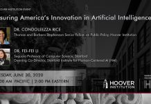 Ensuring America’s Innovation In Artificial Intelligence, 1 July 2020