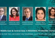 The Middle East and Central Asia: A Regional Economic Outlook, 16 July 2020