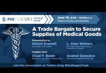 A Trade Bargain to Secure Supplies of Medical Goods, 10 July 2020
