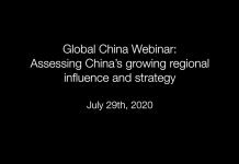 Assessing China’s Growing Regional Influence and Strategy 29 July 2020