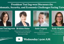 President Tsai Ing-wen Discusses the Diplomatic, Security, and Economic Challenges Facing Taiwan, 12 August 2020