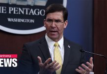 Defense Chiefs of U.S., China Discuss Taiwan and South China Sea, 7 August 2020