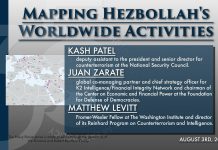 Mapping Hezbollah’s Worldwide Activities, 3 August 2020