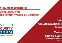 A Conversation with Foreign Minister Vivian Balakrishnan, 6 August 2020